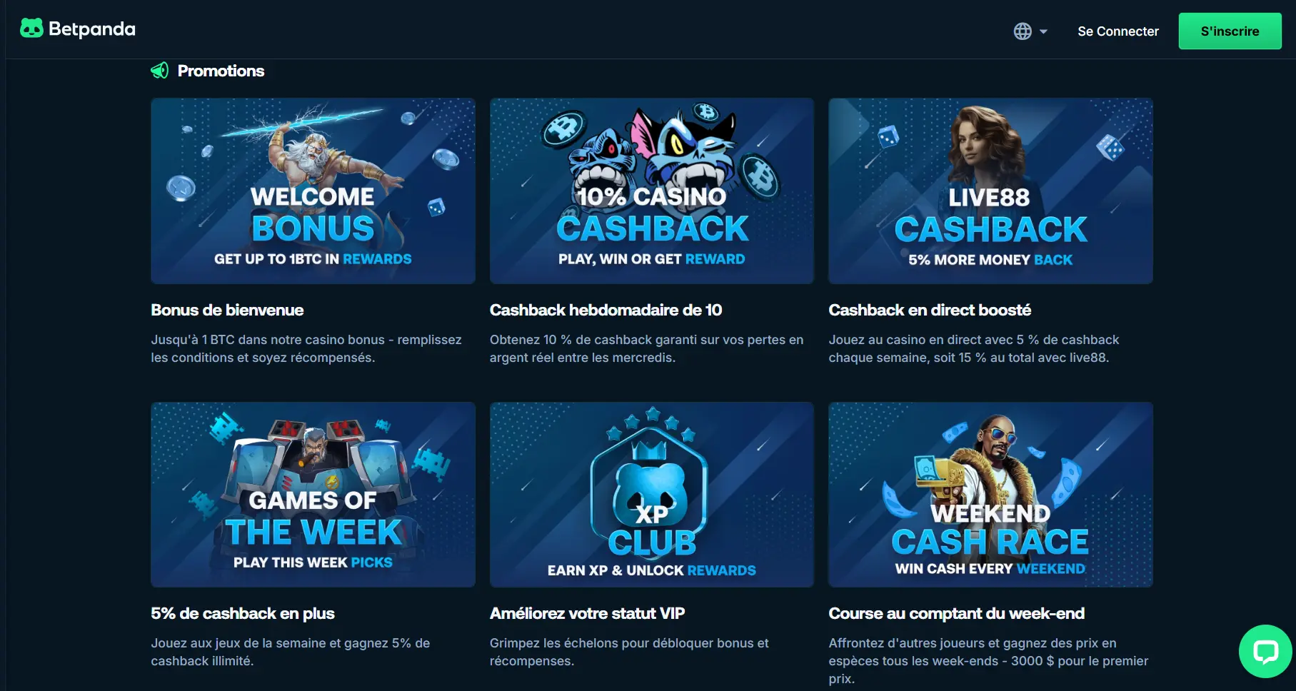 Crypto casino BetPanda